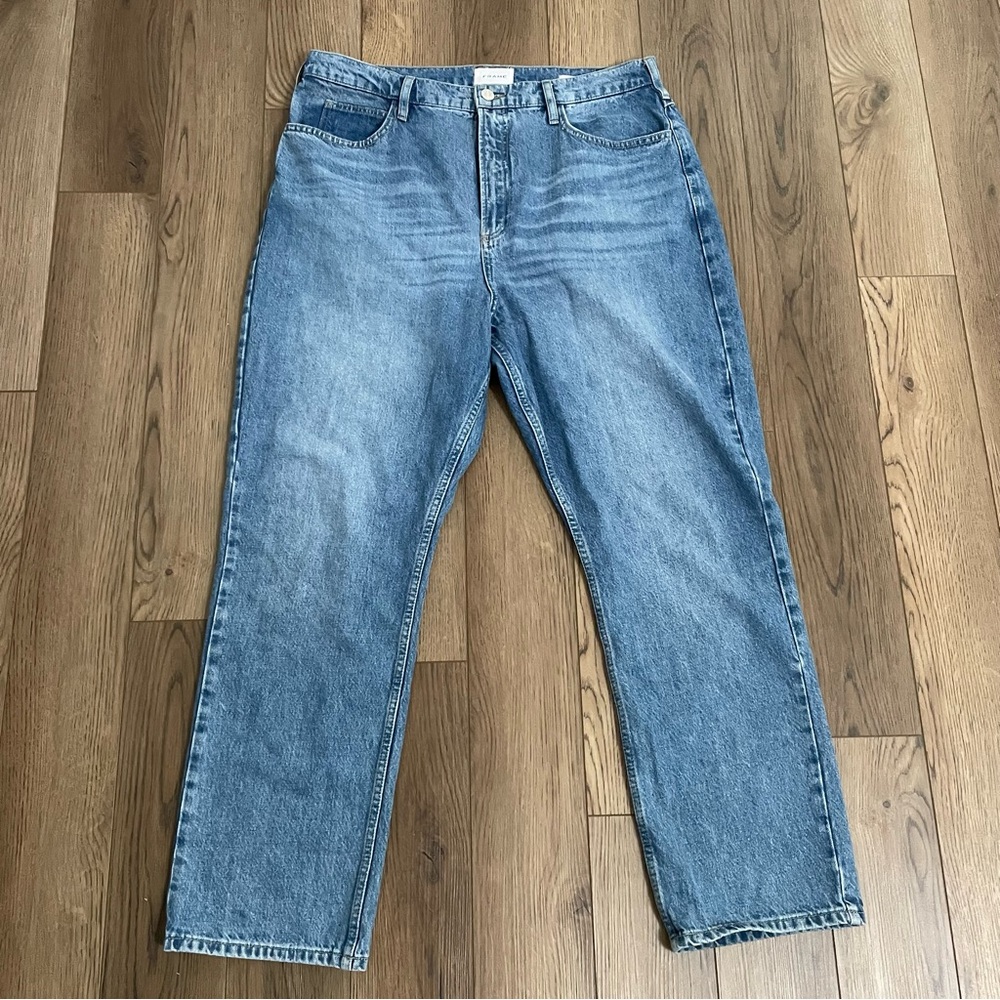Frame High N Tight Straight Pant